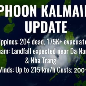 YPHOON KALMAEGI UPDATE